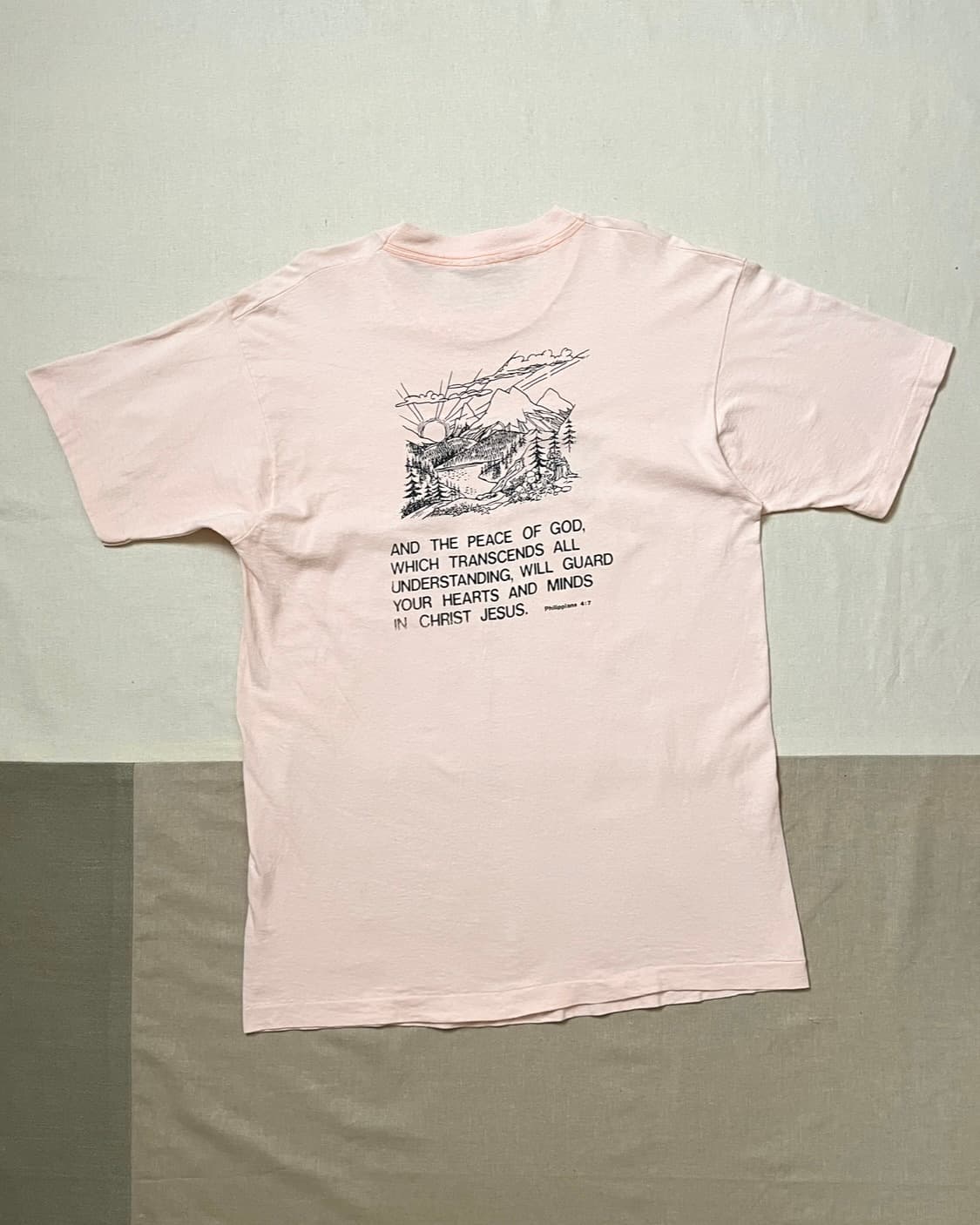 90s usa fruit of the loom 성경 티셔츠 빈티지 상품이미지2