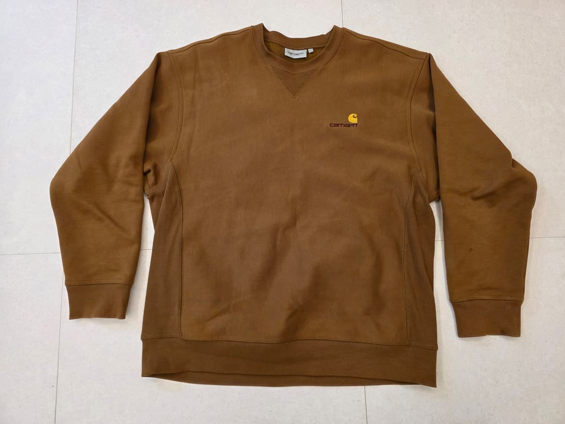 칼하트 WIP 스웨트셔츠 브라운 XL 상품이미지1