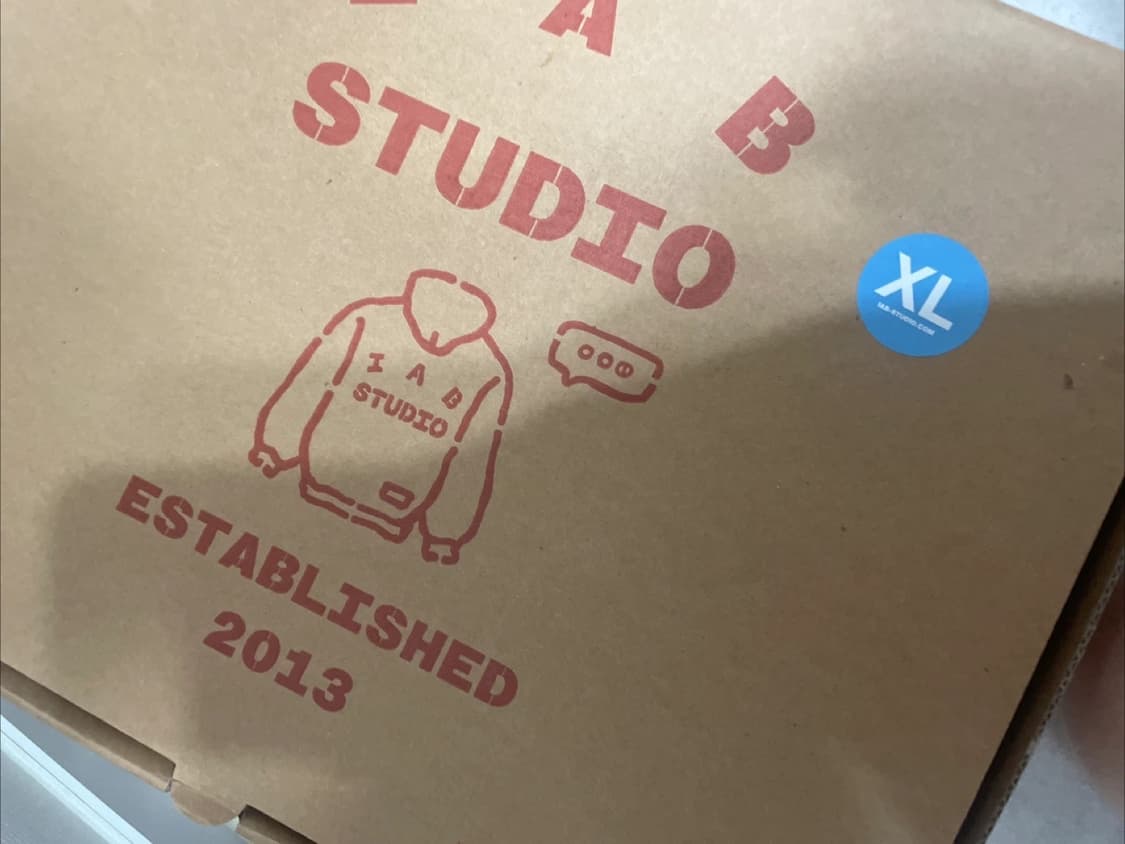 아이앱스튜디오24fw 라이트 그레이 XL 상품이미지1