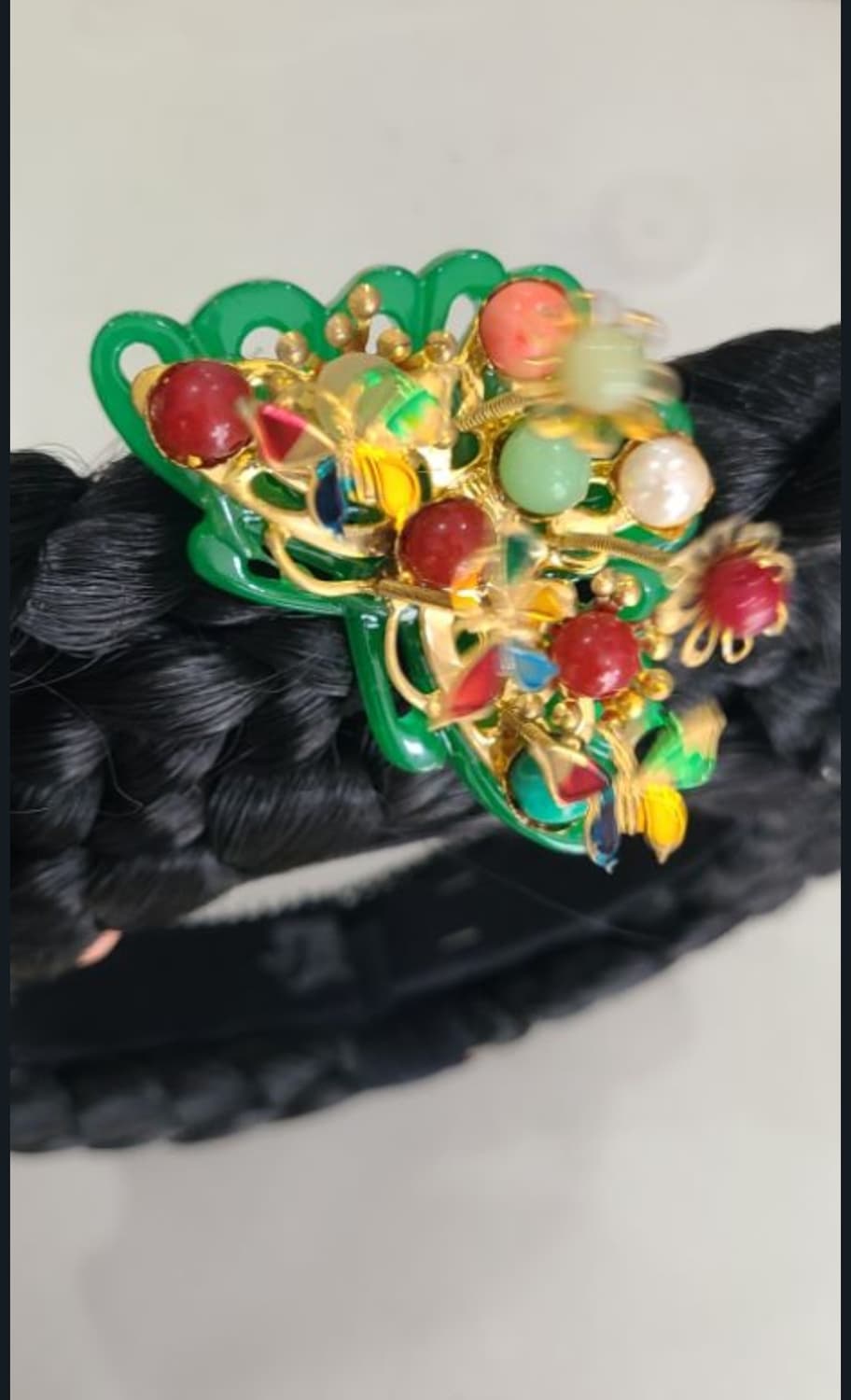 한국무용 사극 촬영소품 가채 상품이미지3