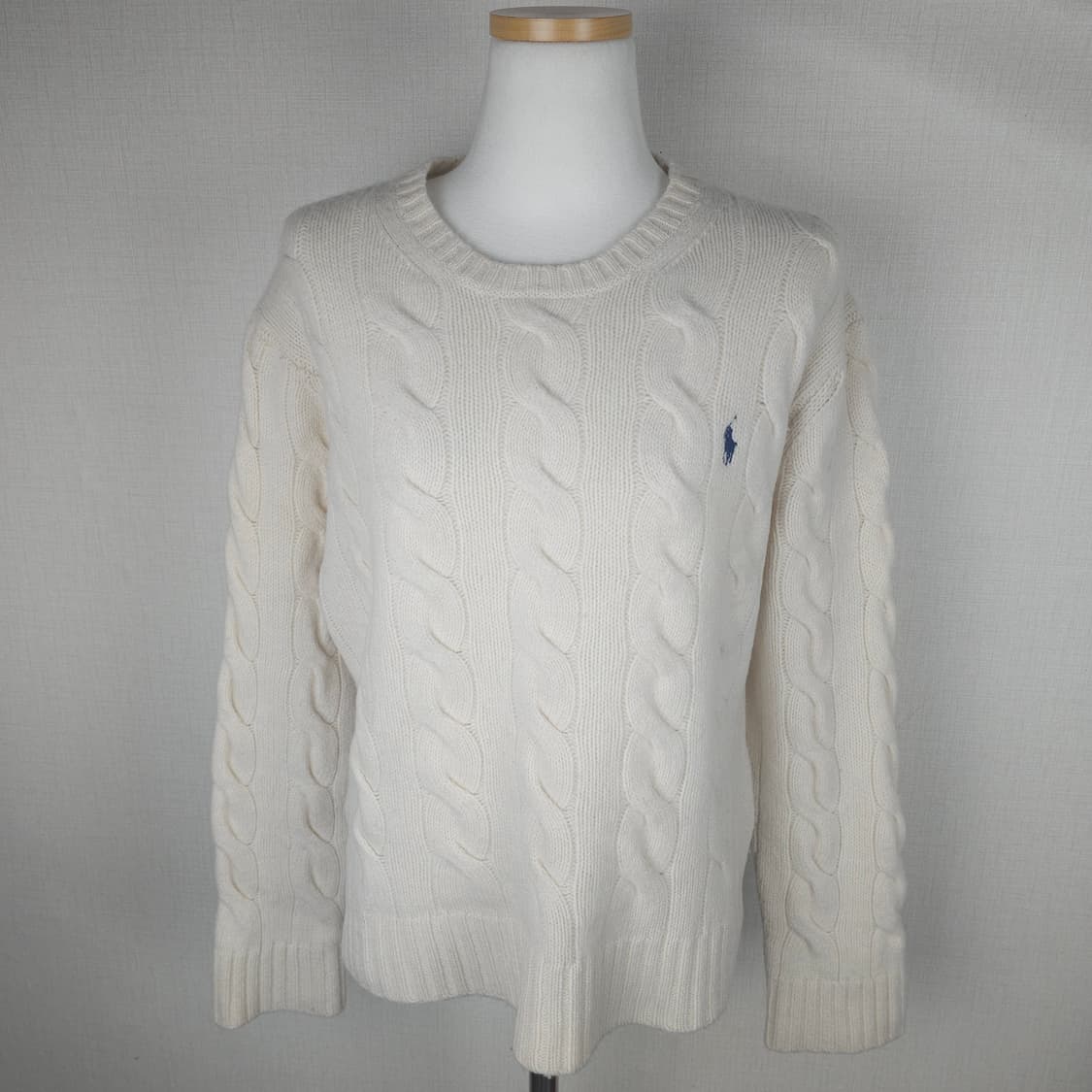 폴로 라운드니트티 여성L사이즈 상품이미지1