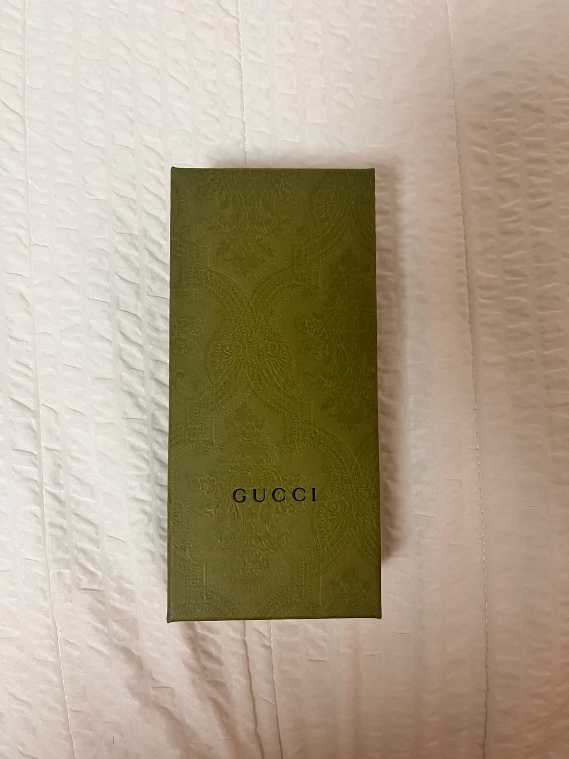 [새상품] 구찌 실크 홀스빗 GG로고 트윌리 스카프 핑크 상품이미지4