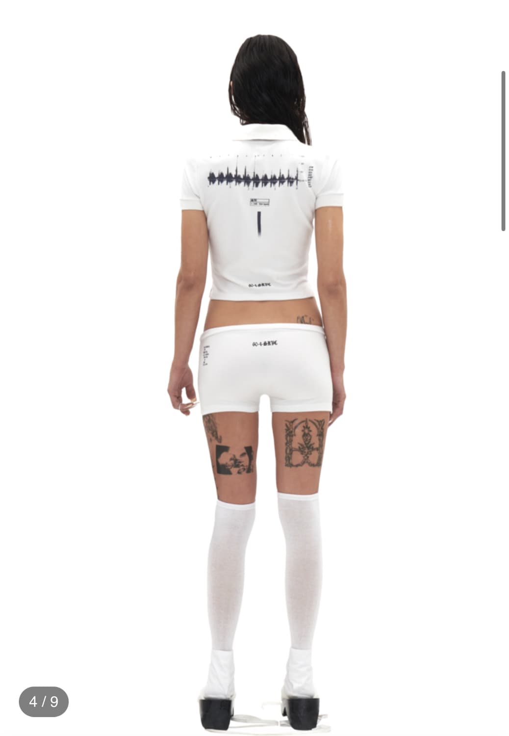 604service 마이크로 화이트 셋업 상품이미지2