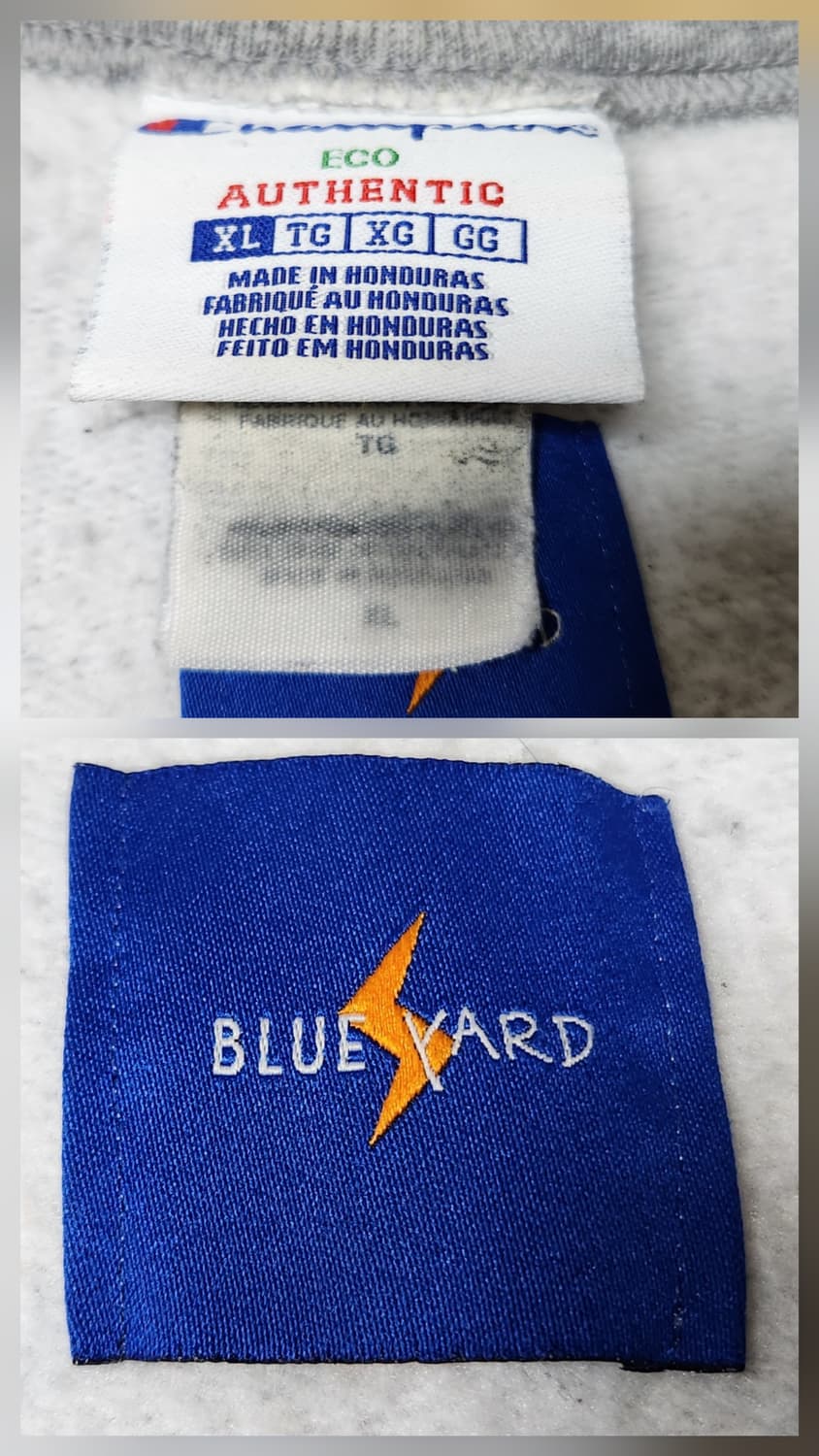 CHAMPION 챔피온 X 블루야드 스펠아웃 맨투맨, 스웻셔츠 XL 상품이미지6