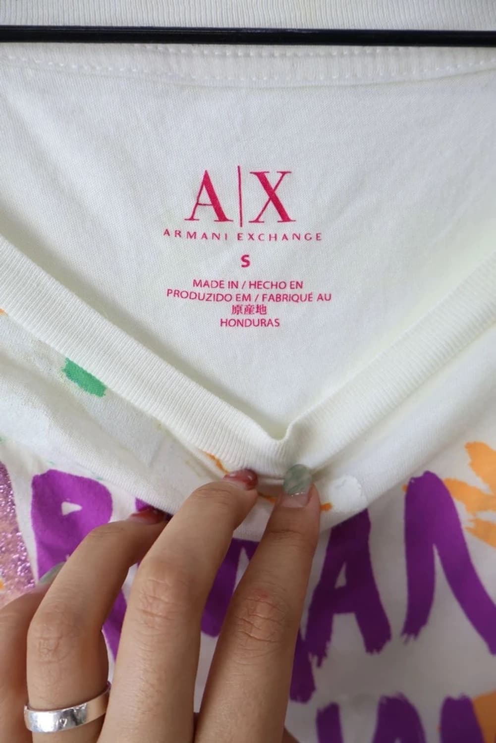 Armani Exchange Loves You Tee 상품이미지6