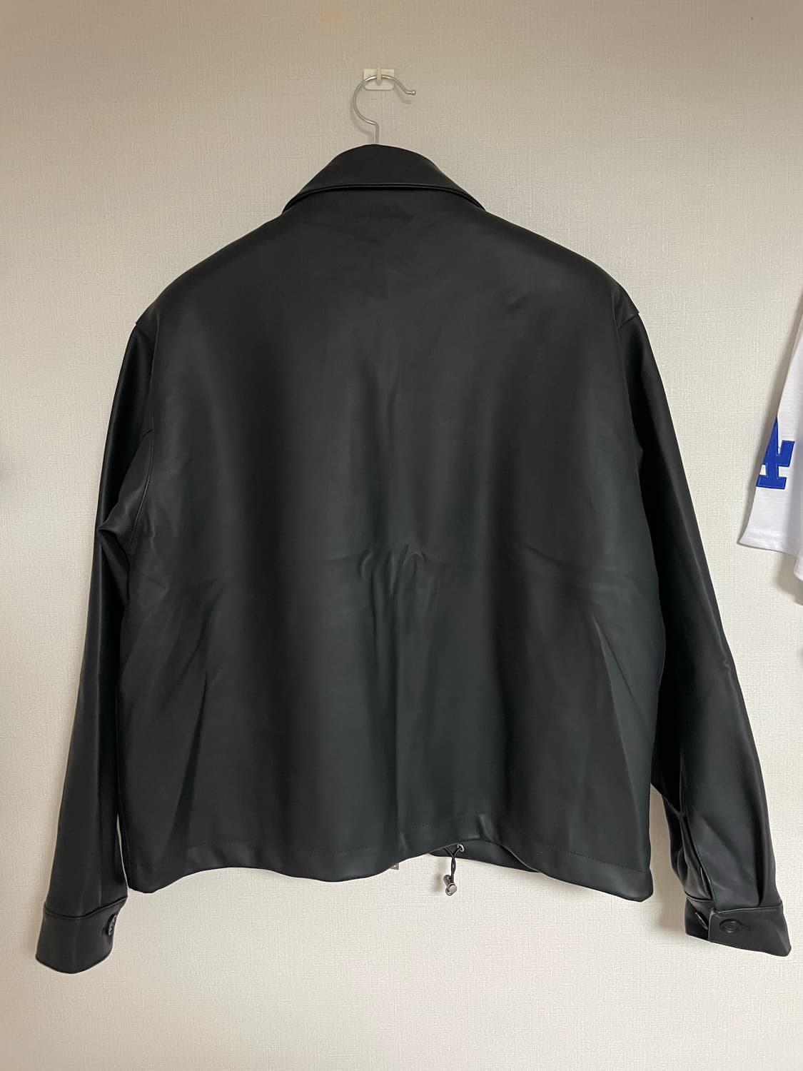 라퍼지스토어 버핑 레더 미니멀 포켓 블루종 M 상품이미지2