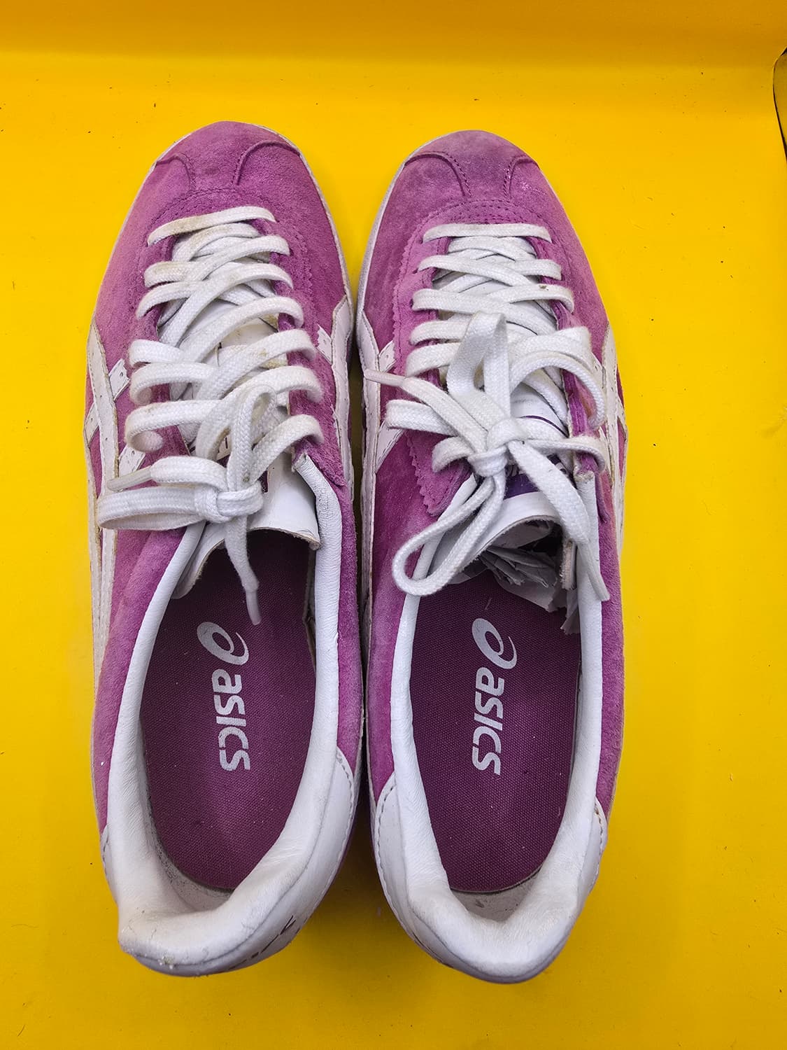 아식스 스니커즈 250 (핑크 스웨이드) 상품이미지3