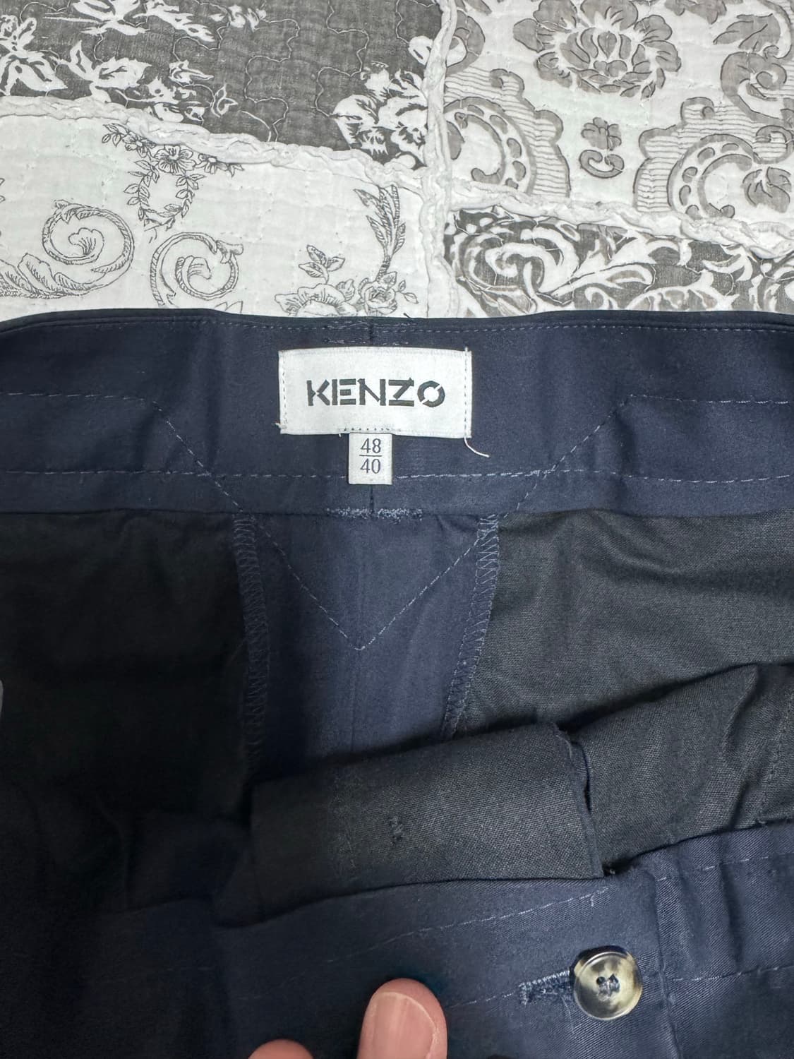 겐조 KENZO 켄조 남성 크롭 팬츠 새상품 48/40 상품이미지4