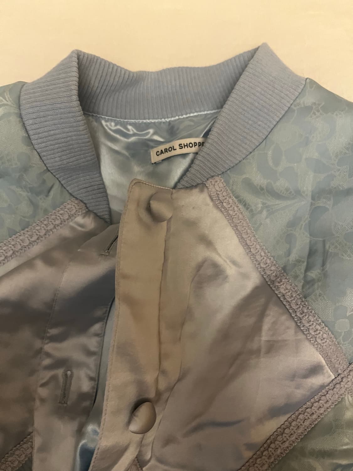 캐롤쇼페 퀼티드 패치워크 봄버자켓 상품이미지3