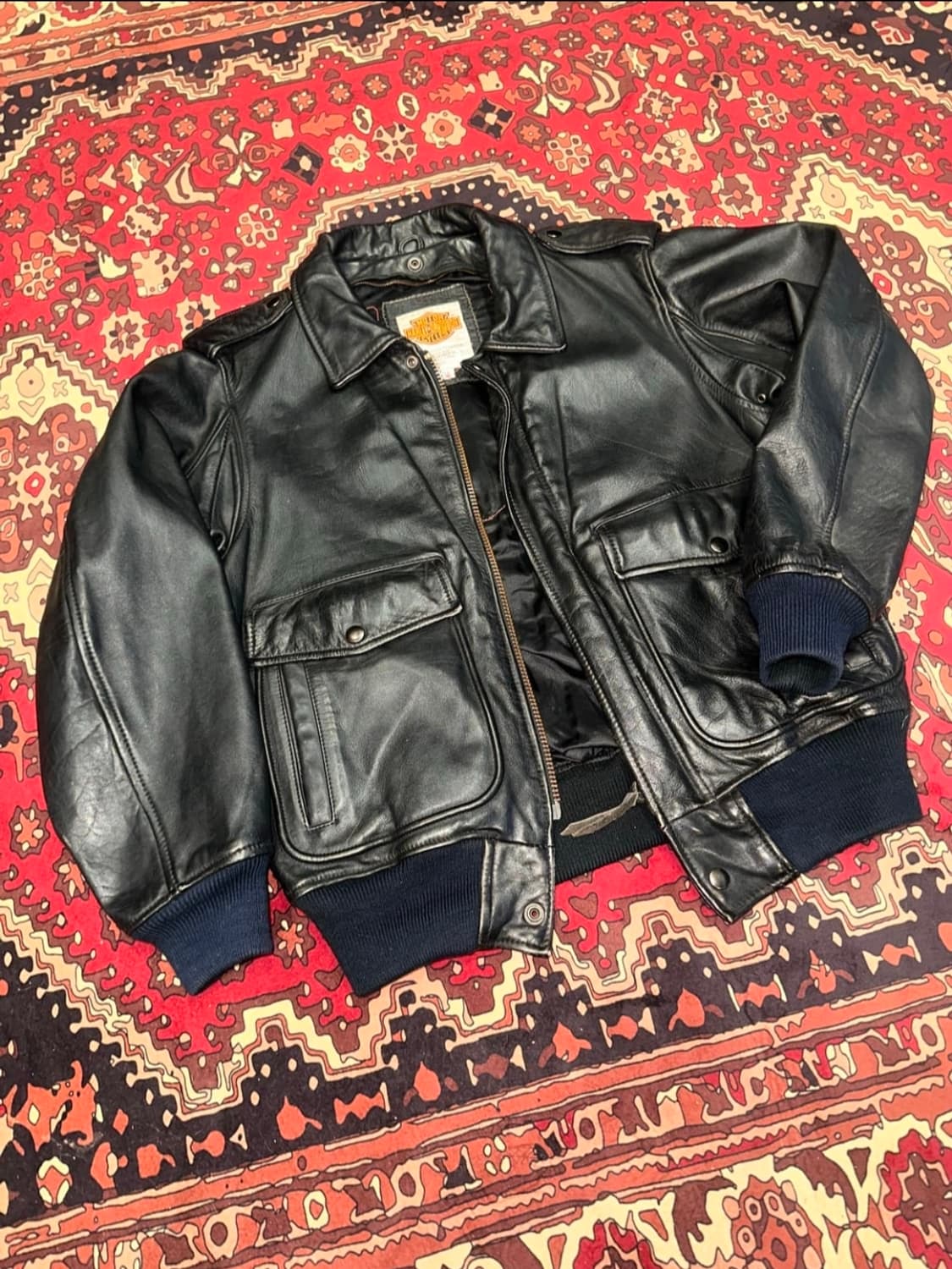 할리 데이비슨 소가죽 자켓 레더자켓  상품이미지2