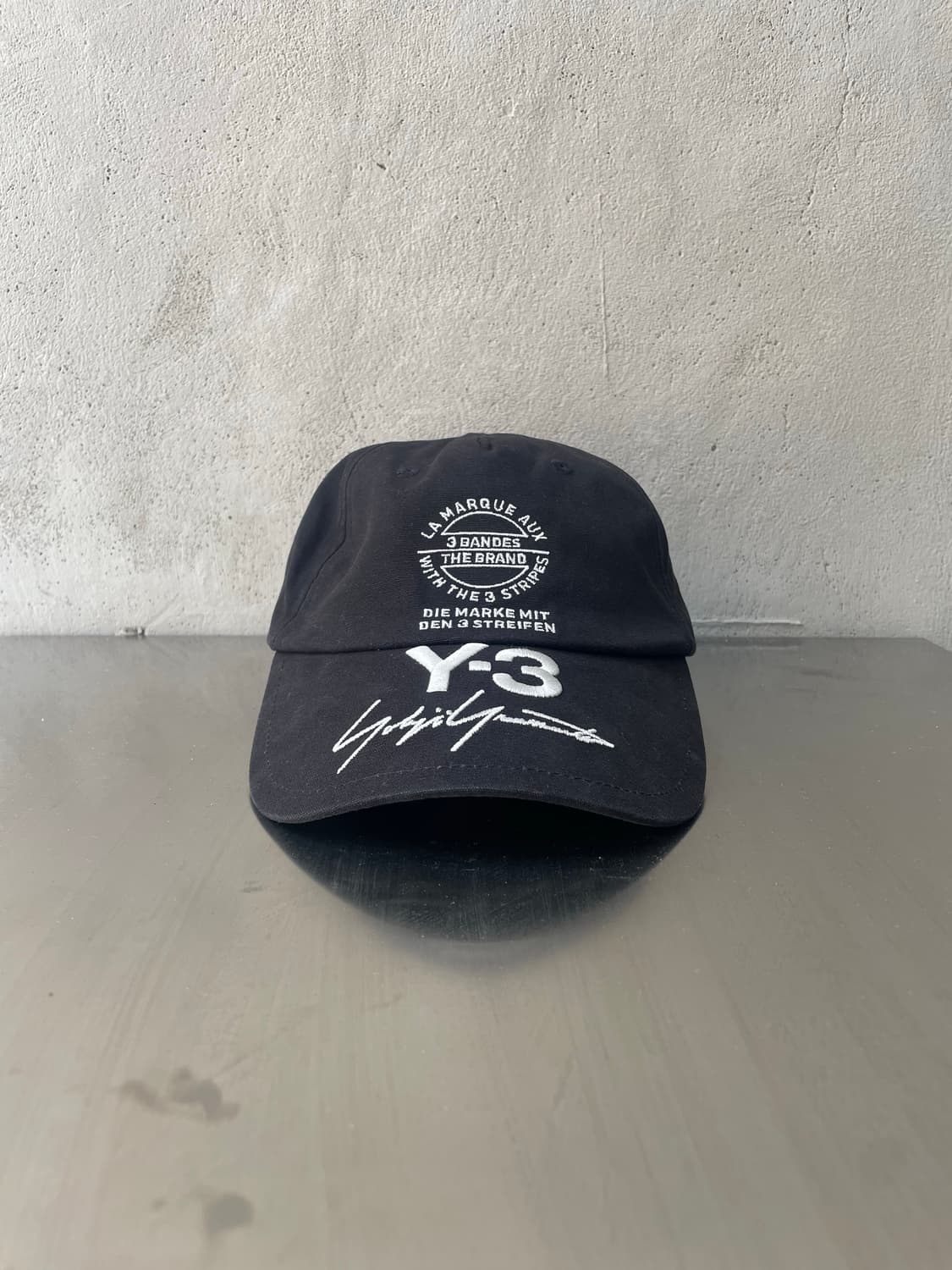 Y-3 요지야마모토 로고 캡 YOHJI YAMAMOTO 상품이미지1