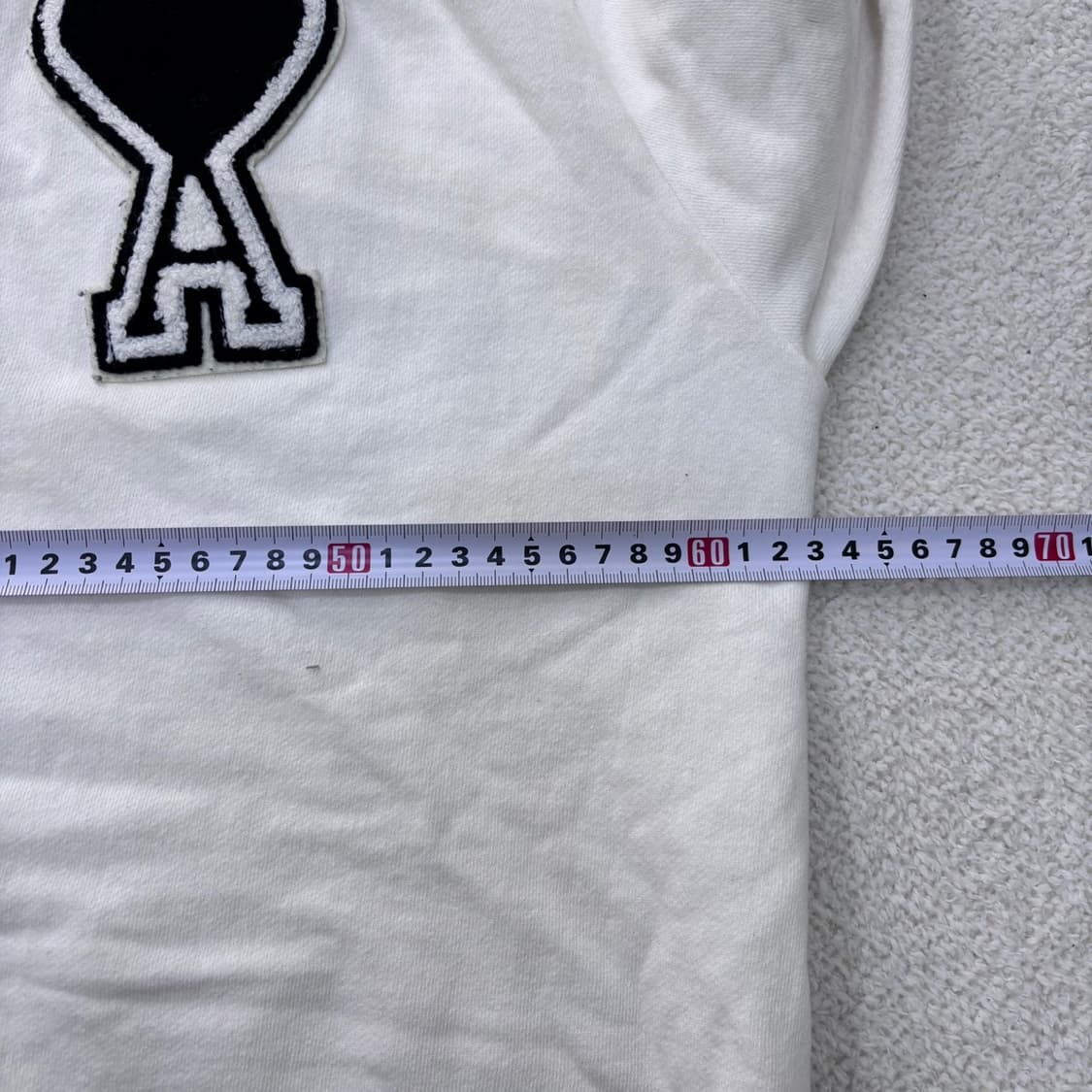 XXL 빈티지 하트패치 맨투맨 티셔츠 0311E 상품이미지5