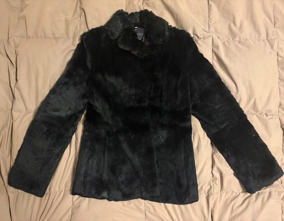 토끼털 빈티지 퍼자켓 상품이미지2