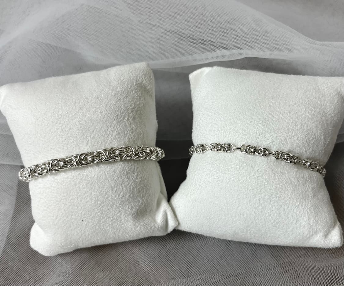 925silver 팔찌 2종 세트 상품이미지2