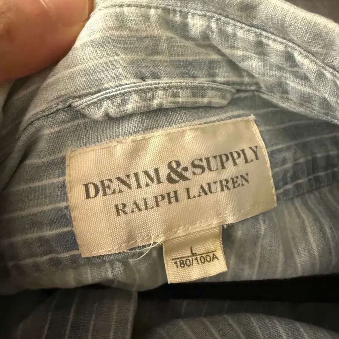 랄프로렌 데님앤서플라이 셔츠 상품이미지3