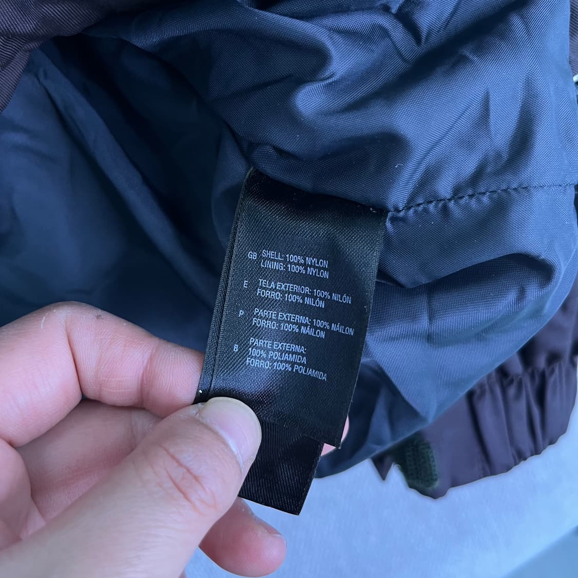 100 노스페이스 브라운 하이벤트 바람막이자켓 상품이미지8