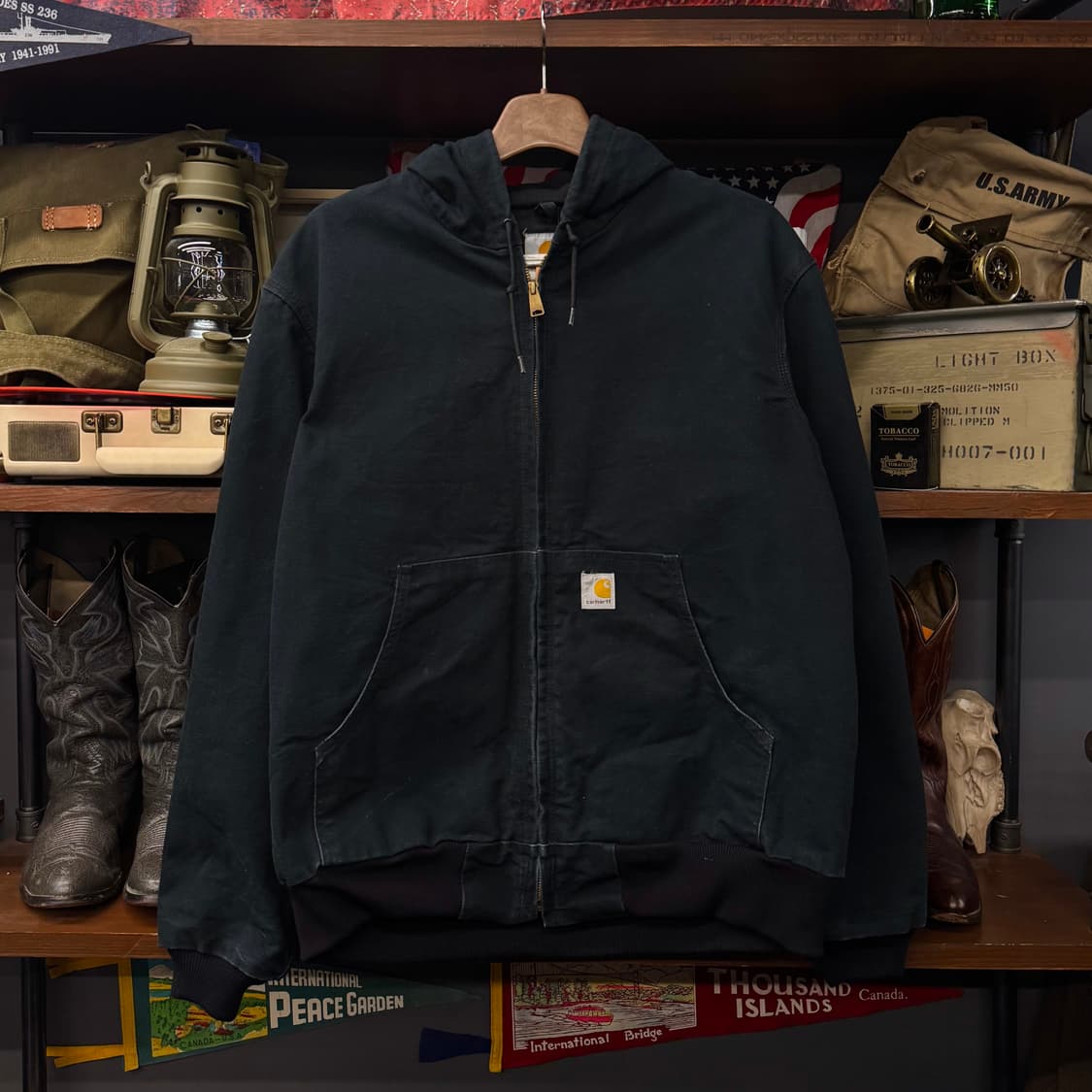 00s 칼하트 오리지널 메쉬 라이닝 엑티브 워크 후드 자켓 N233 상품이미지1