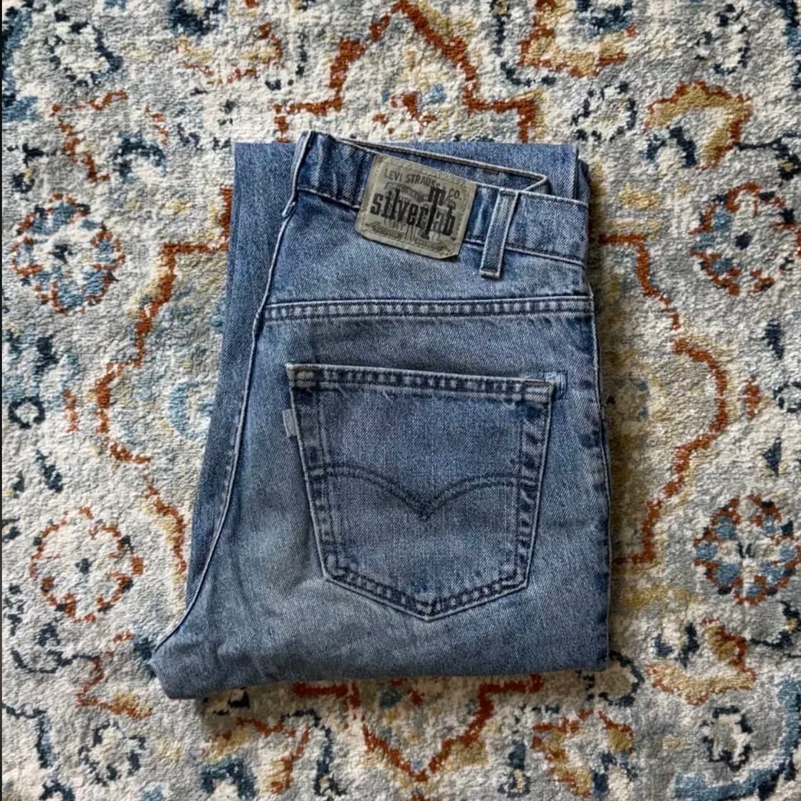 90s USA 리바이스 실버탭 데님팬츠 [SE-087] 상품이미지10