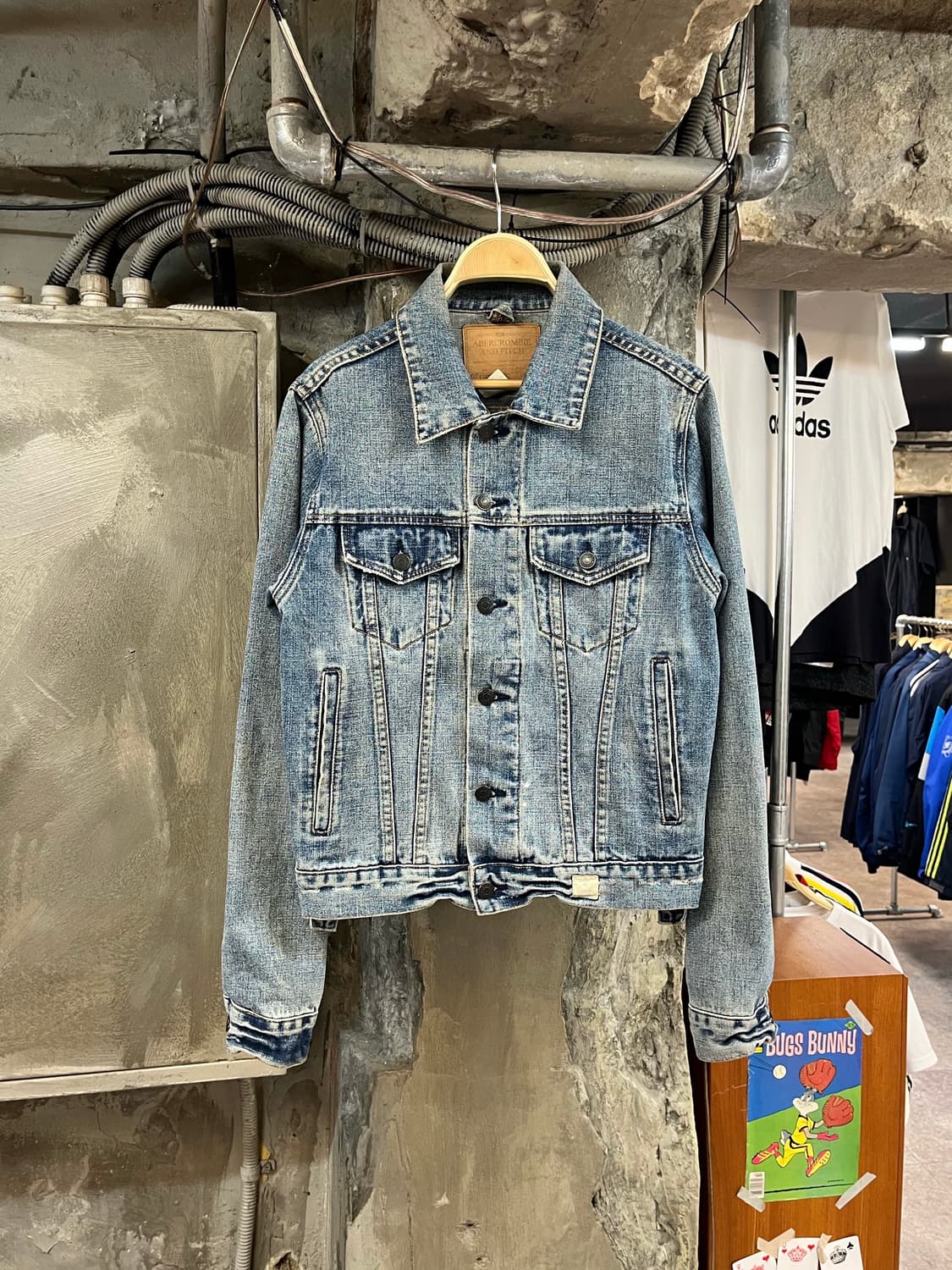 아베크롬비 데님 자켓 S #csz2775 상품이미지1