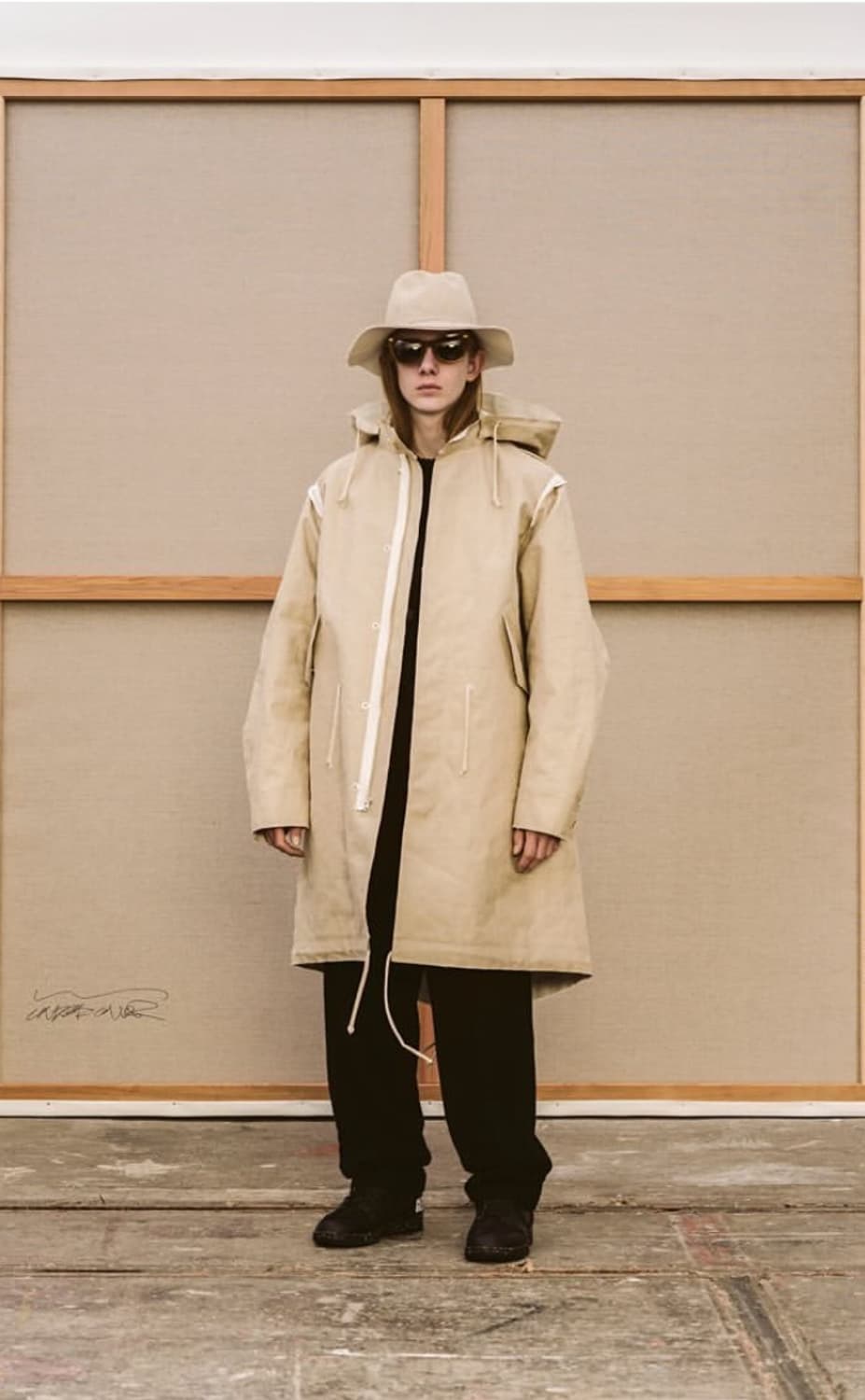 언더커버 2021 AW 캔버스 피시테일 파카 상품이미지1