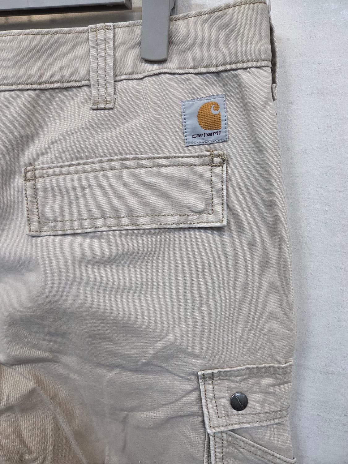 칼하트 릴렉스드핏 코튼 카고반바지 36 상품이미지3