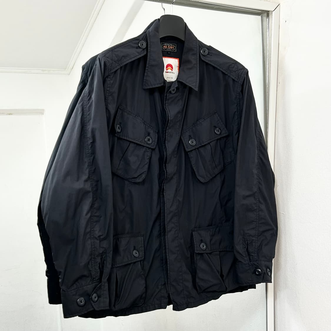 빔즈 플러스 X 코마츠 정글 퍼티그 나일론 자켓 상품이미지1