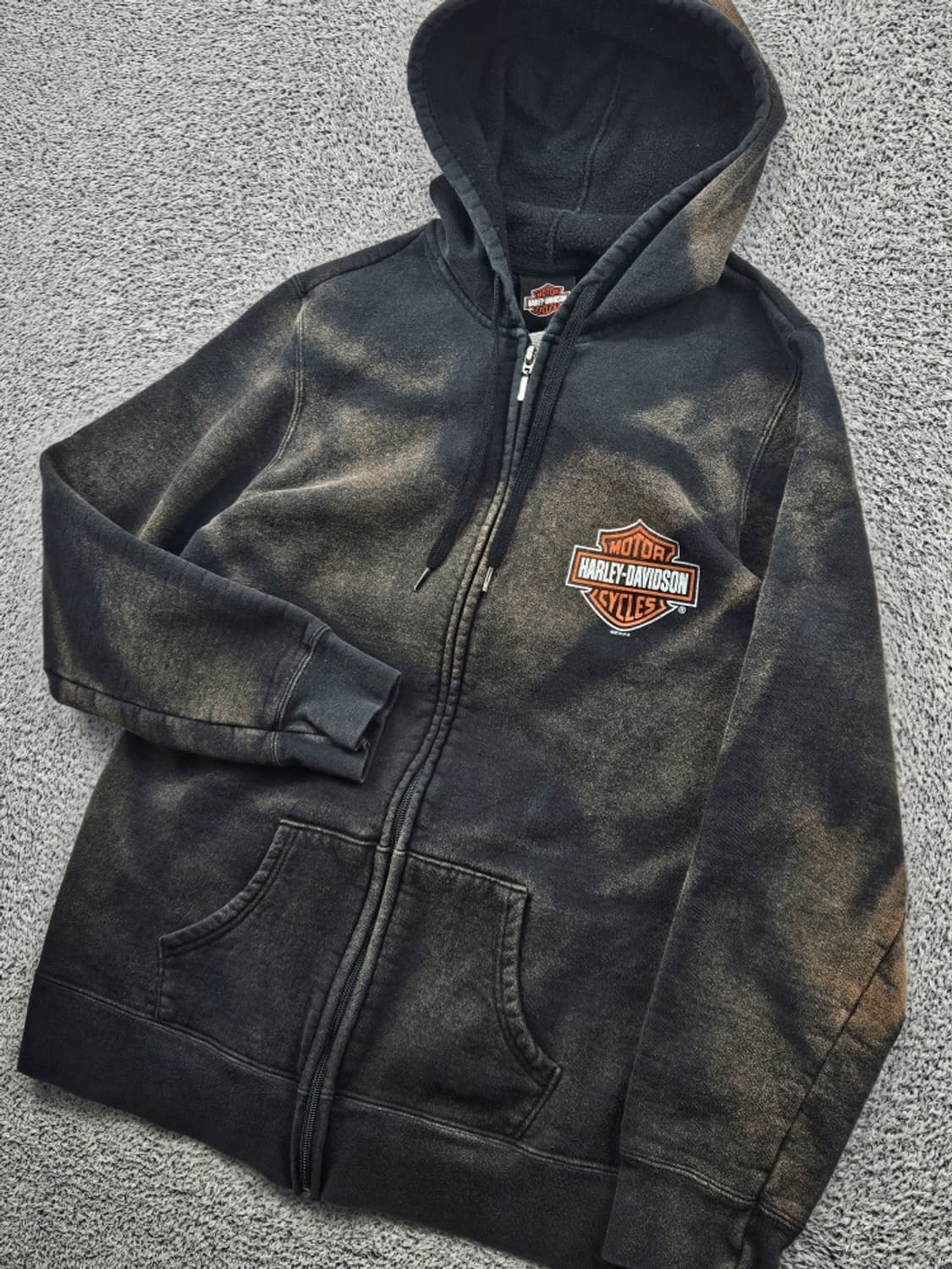 할리데이비슨 다잉워시드 커스텀 스웻 후드집업 ( L ) / 11455 상품이미지6