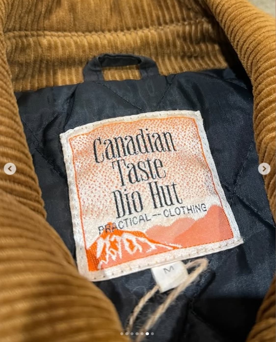 캐네디언 울 폴리 혼방 버팔로 체크 코듀로이 카라 덱 자켓 상품이미지6