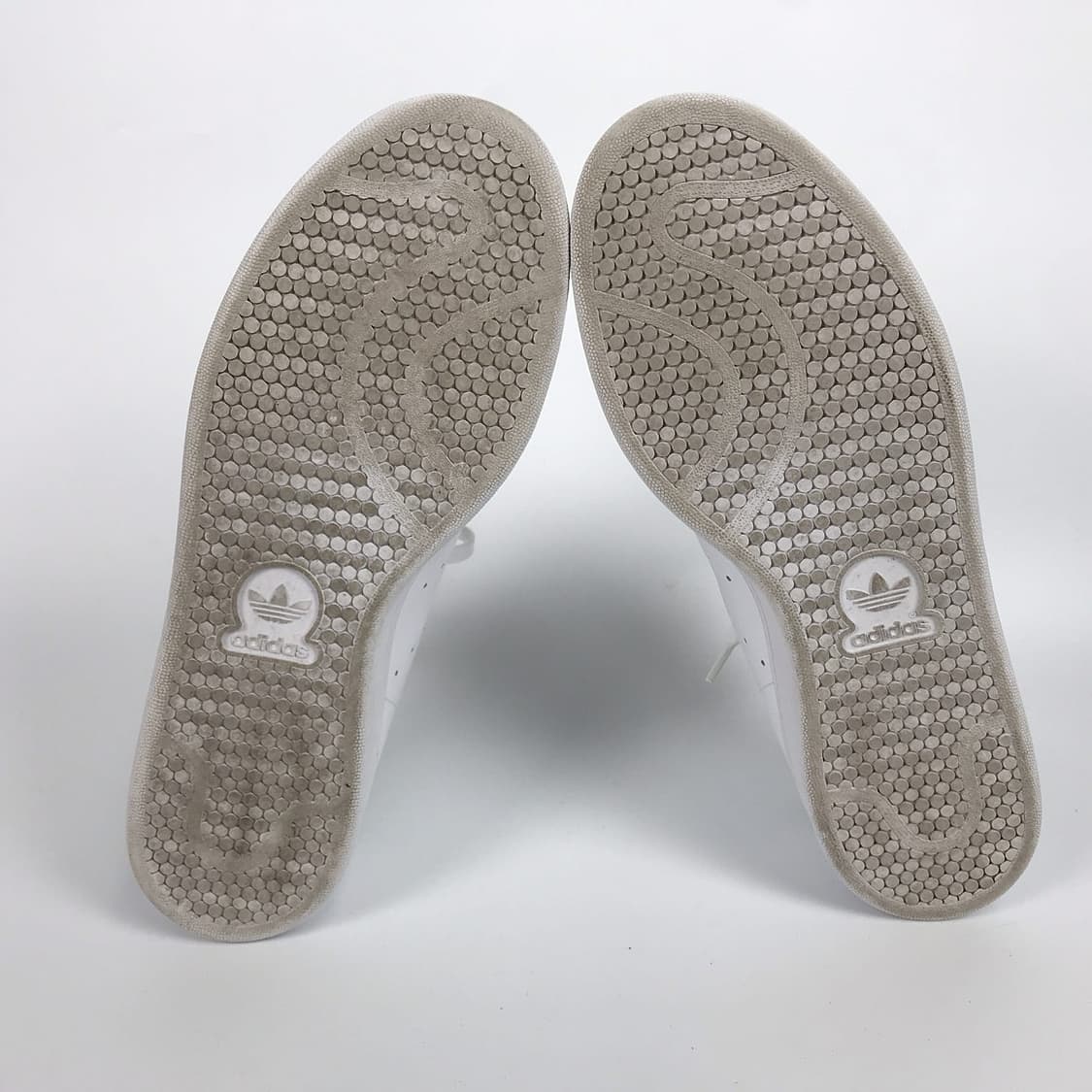 아디다스 스탠스미스 흰/초 스니커즈 신발 남성290 상품이미지9