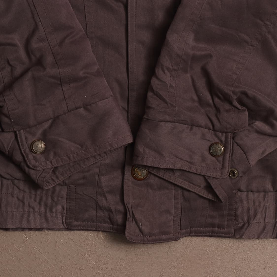 일본빈티지 나일론 블루종 봄버자켓 A1642 상품이미지5