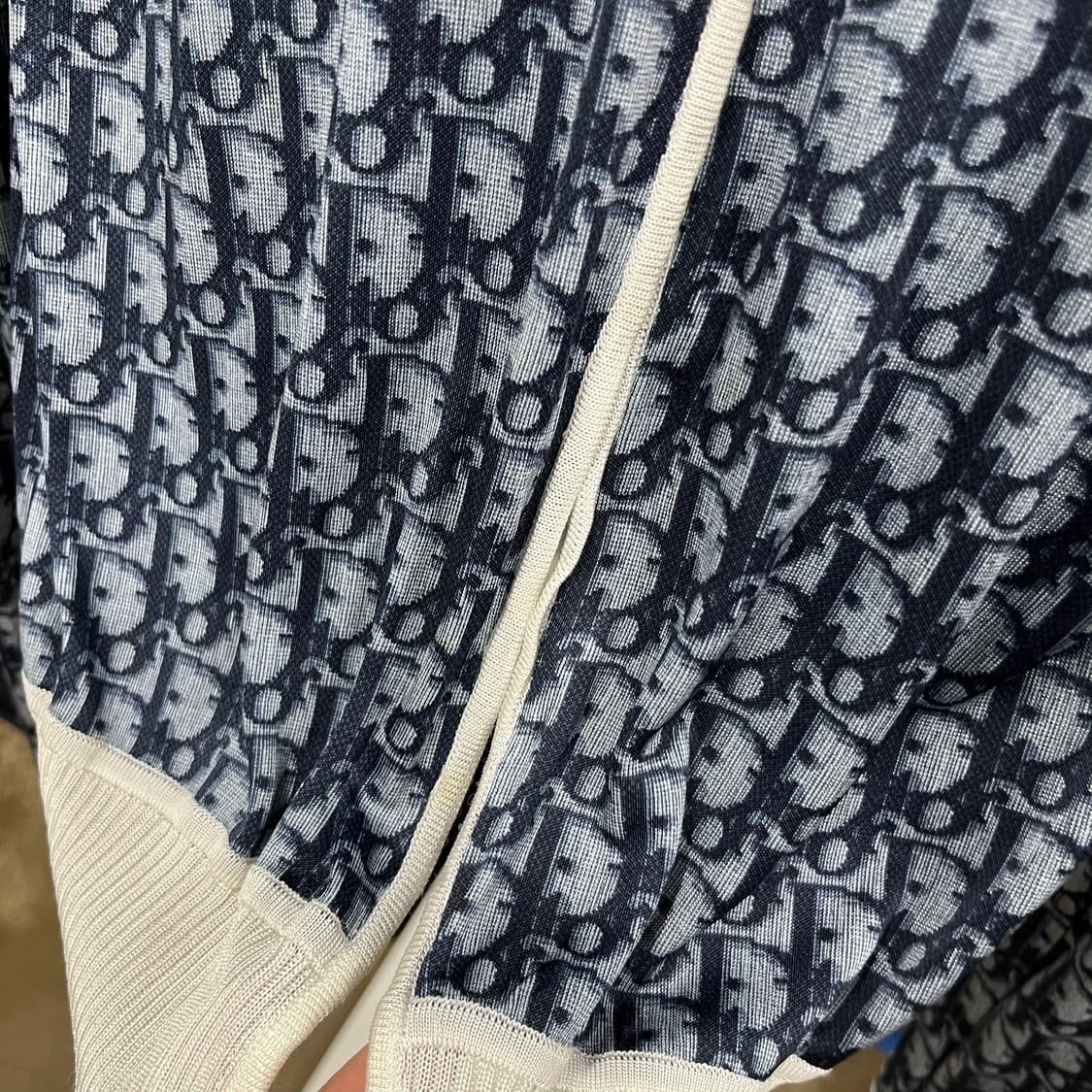 디올 우먼 오블리크 가디건 38 상품이미지5