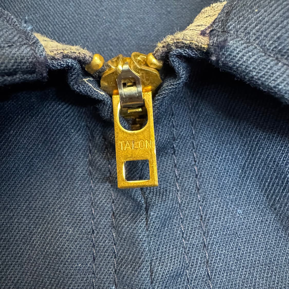 80s 레드캡 Red Kap 네이비 워크 자켓 made in USA  상품이미지4