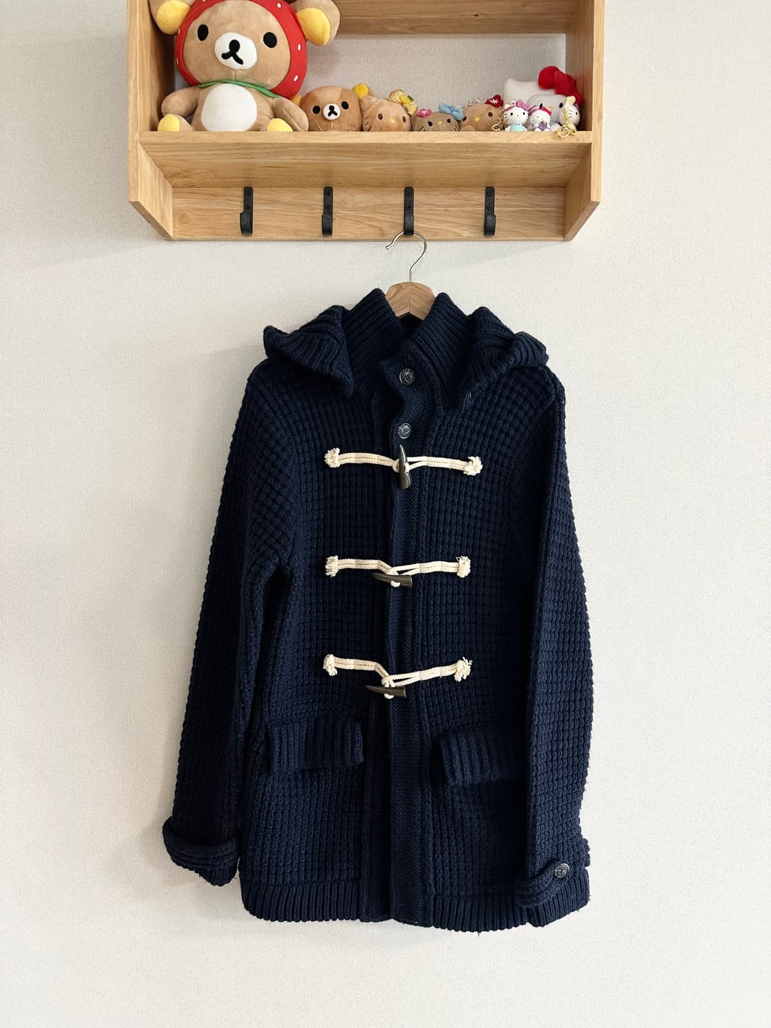 jpn 하구미 스즈코 모리걸 너드 히피 아오이유우 떡볶이코트 더플코트 상품이미지2