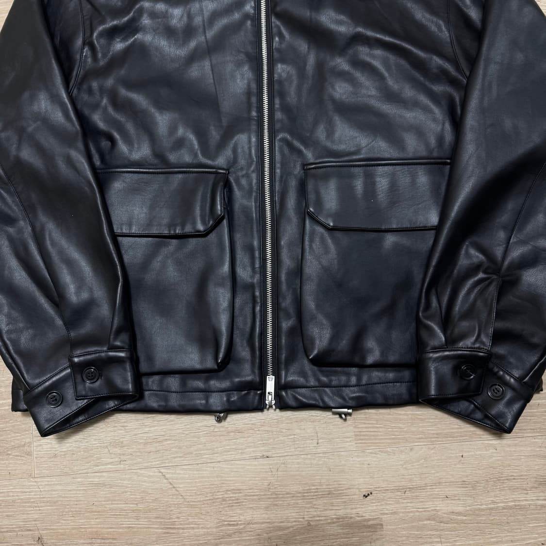 아이러니포르노 가죽 자켓 상품이미지3