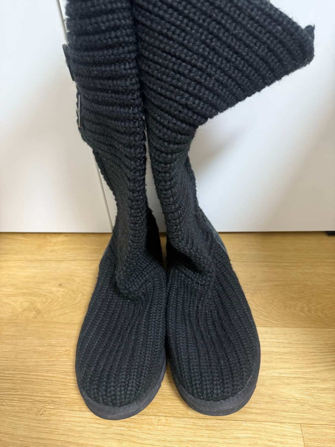 어그 니트 카디 니트 부츠 블랙 250 상품이미지4