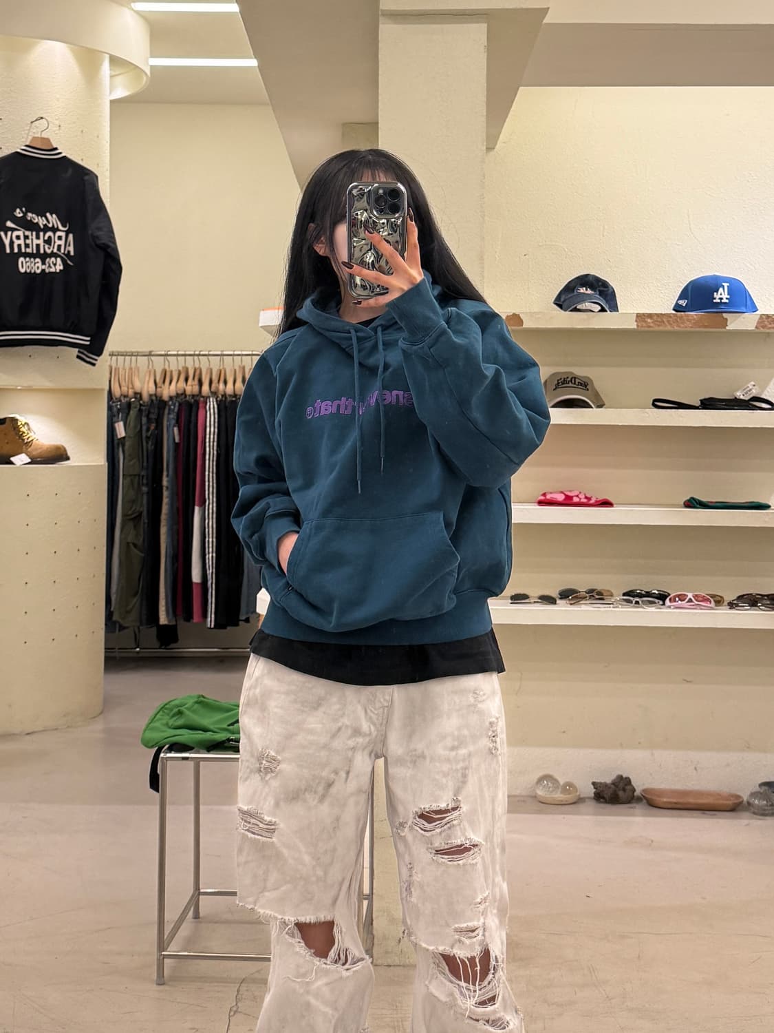 디스이즈네버댓 로고 후드티 U1163 상품이미지1