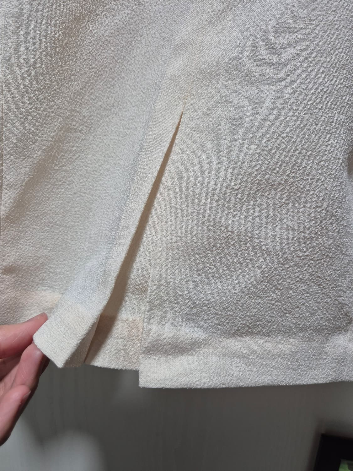 (세일)(새상품)코벳블랑 반팔 블라우스 아이보리 상품이미지8