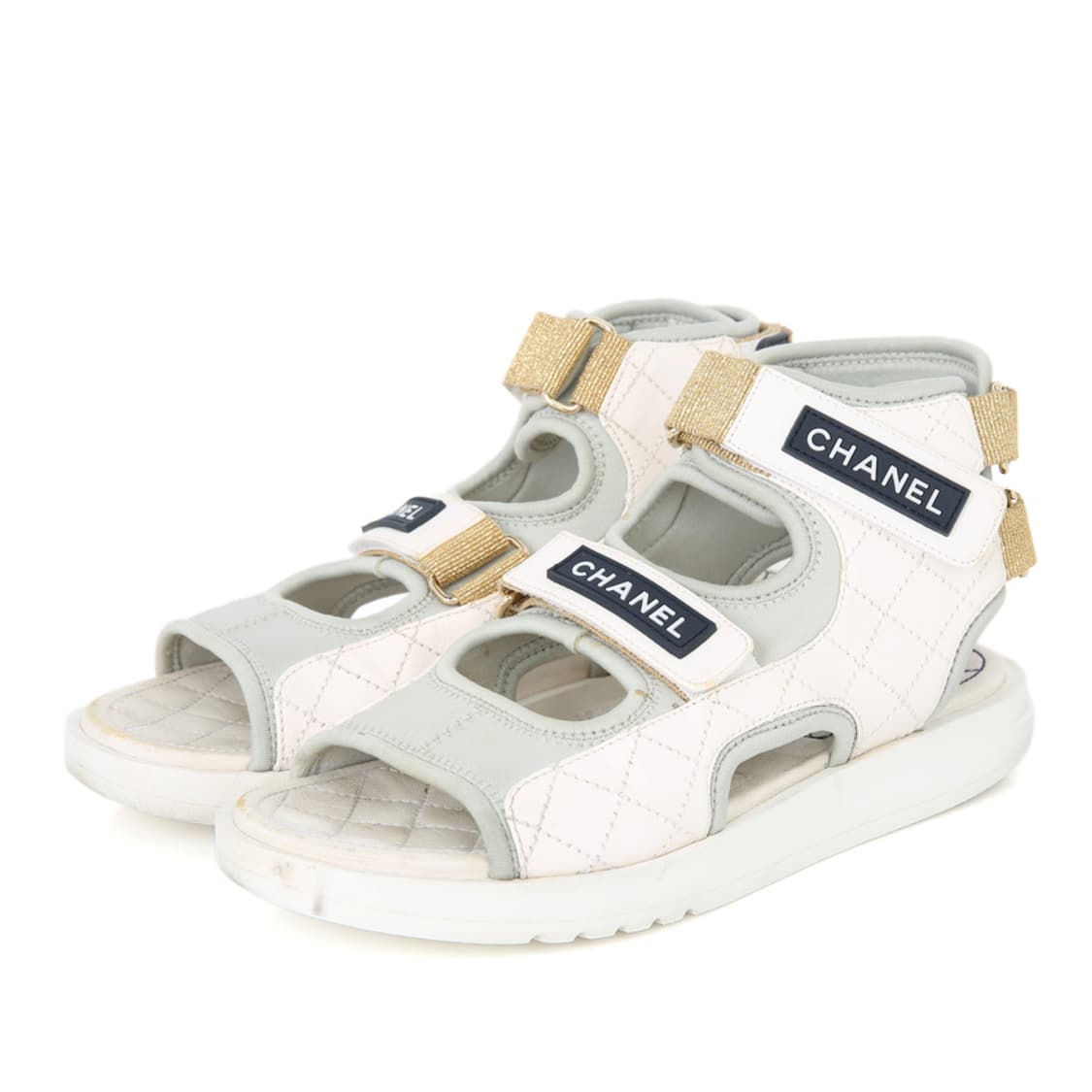 샤넬 샌들 벨크로 글래디에이터 샌들 스트랩 샌달 G37231 상품이미지2