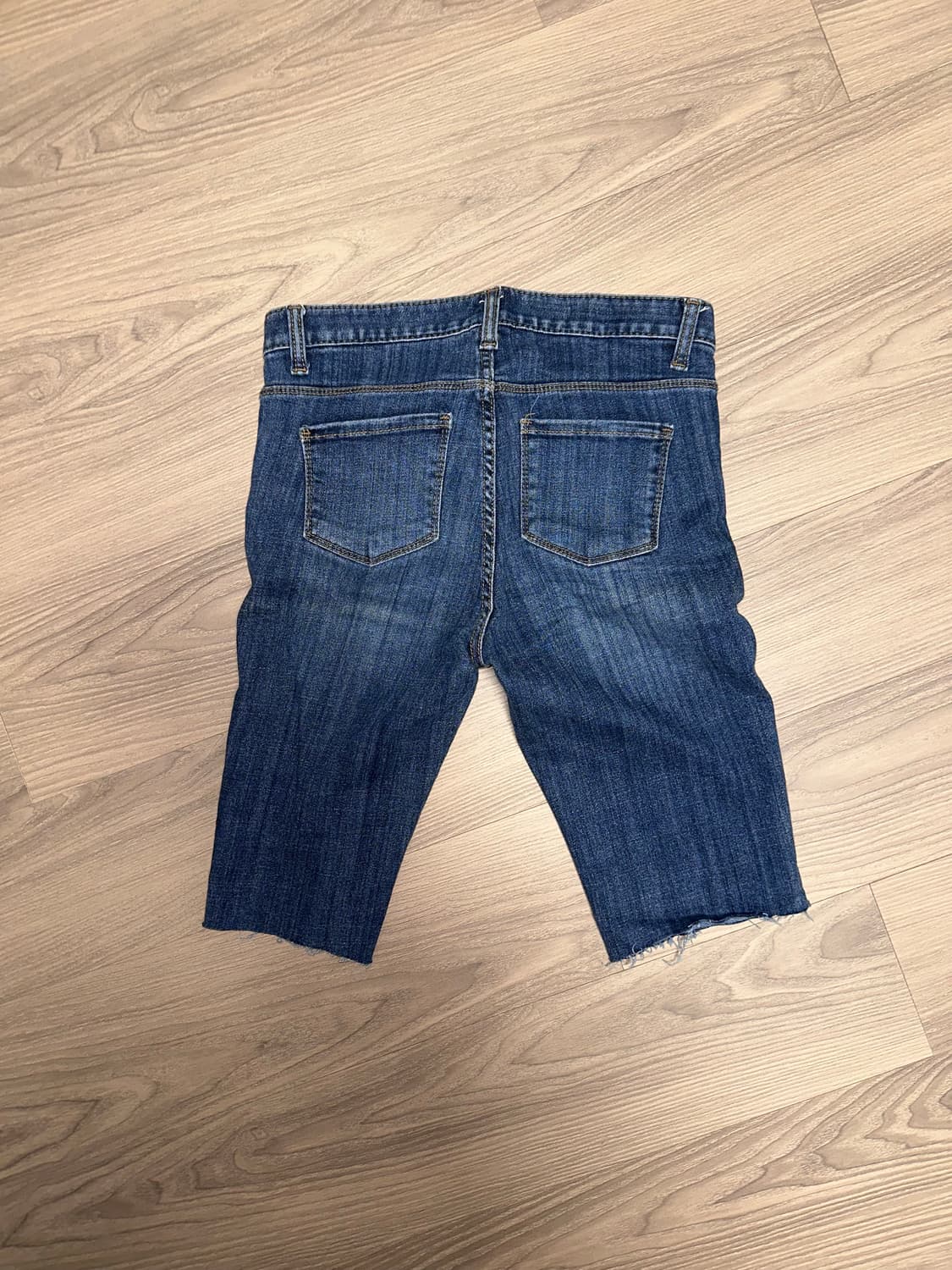 5부 스키니진 진청데님 팬츠 상품이미지2