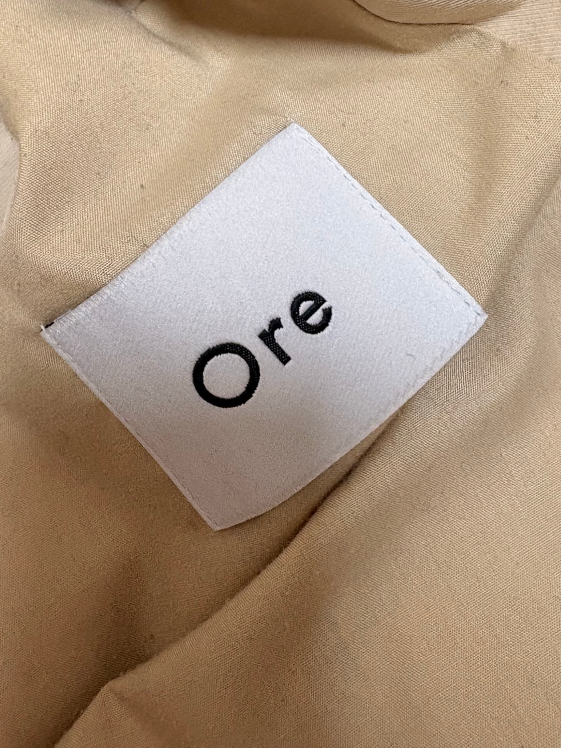 오어 Ore 밀로 트렌치코트 롱코트 프리사이즈 상품이미지5