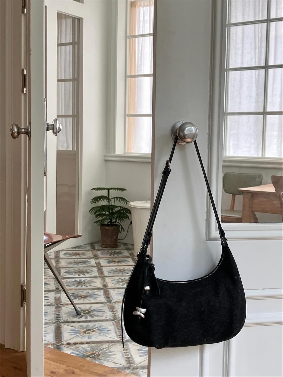 아브라함문 울 핸드백 상품이미지5