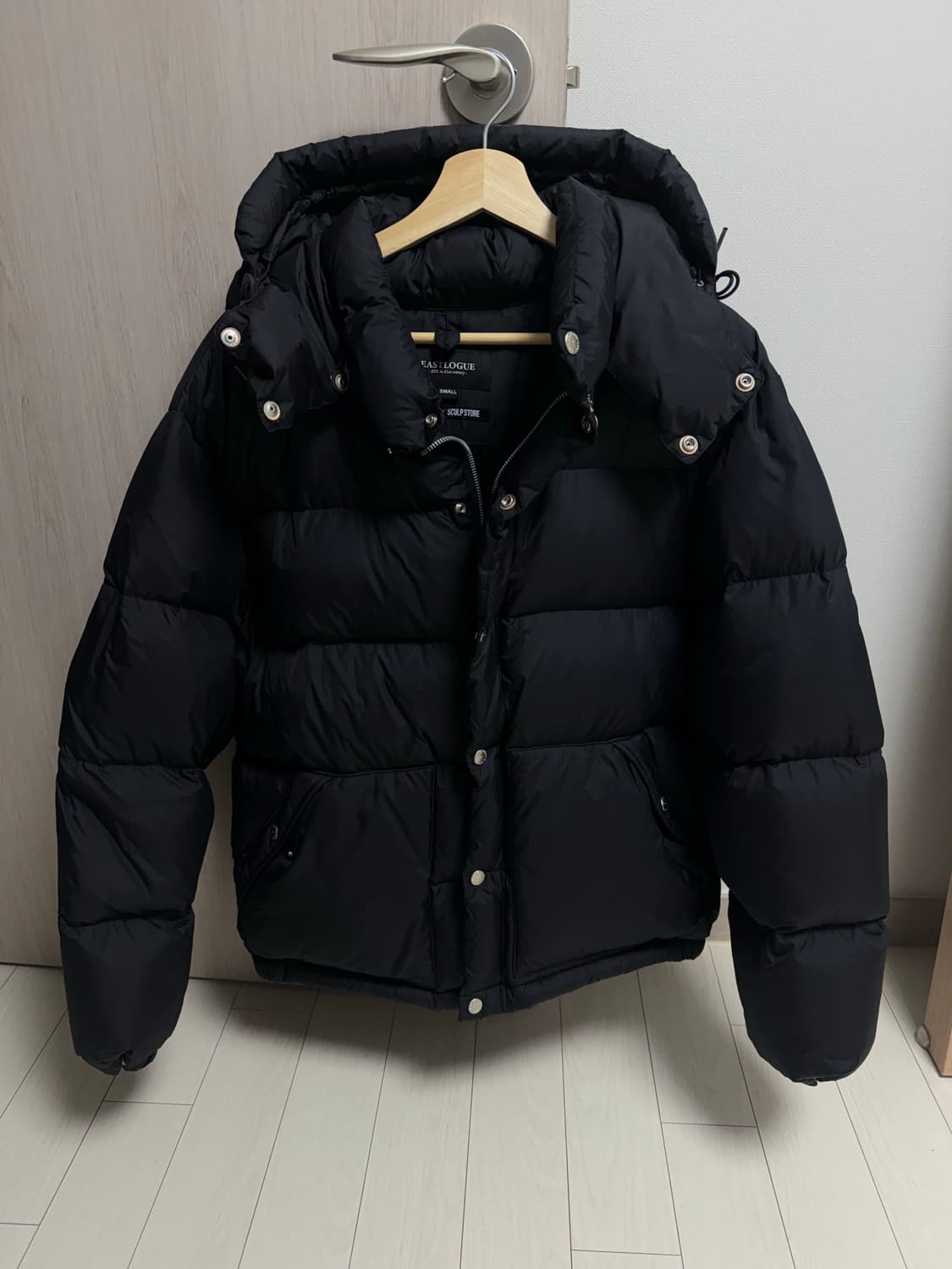 이스트로그x스컬프 스토어 솔 마운틴 파카 블랙 S 상품이미지1