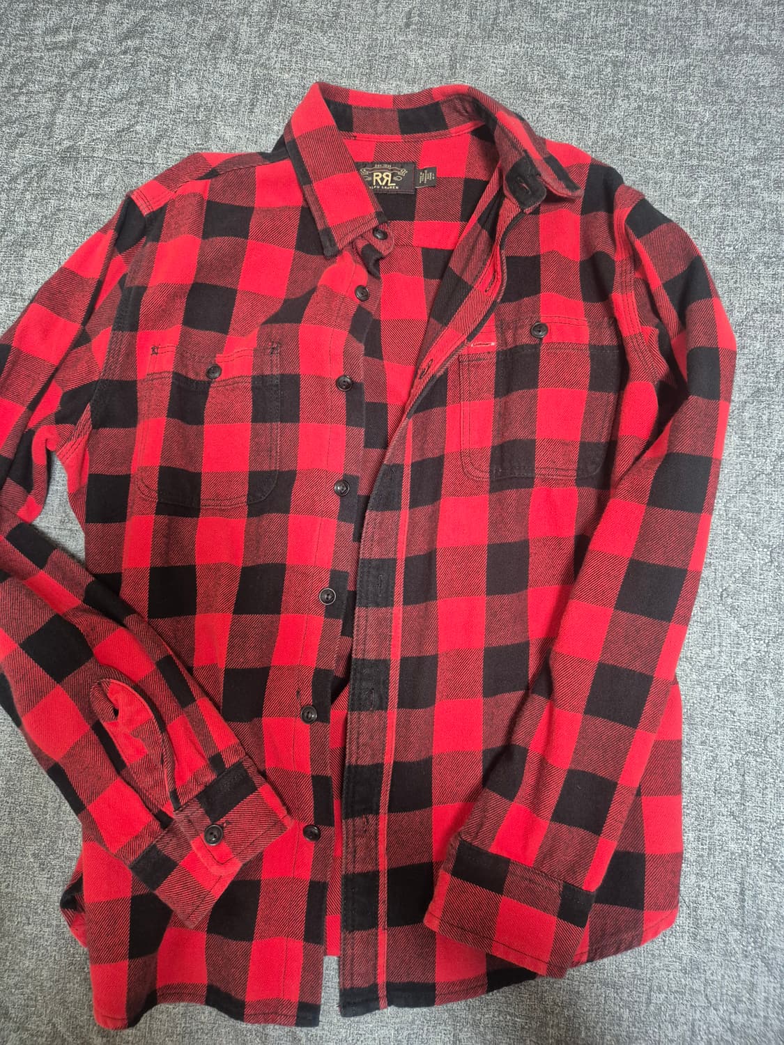 RL 빈티지 체크셔츠 상품이미지1