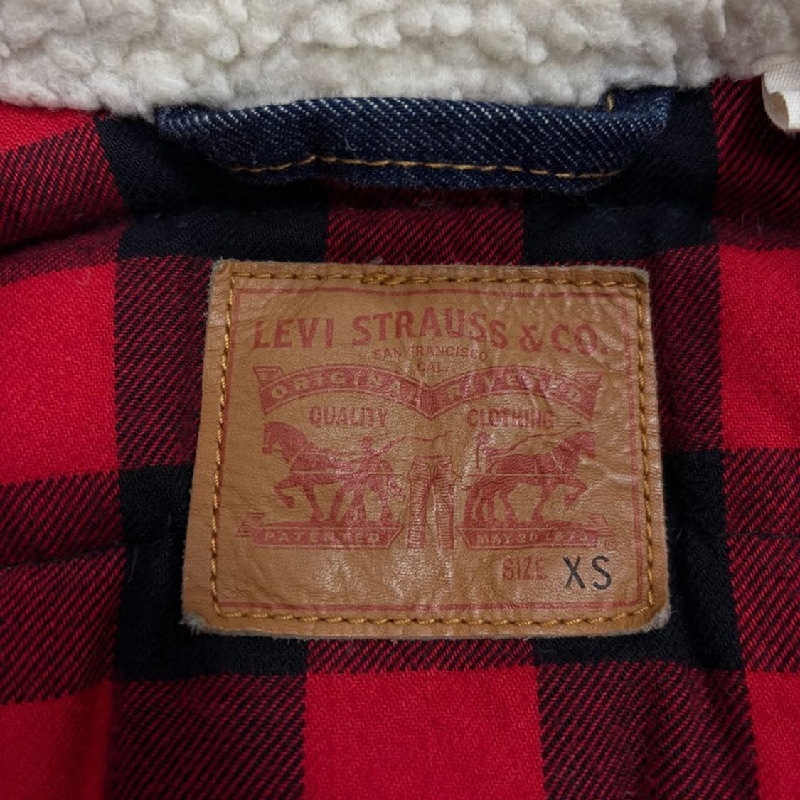  리바이스 세르파 데님 자켓 v1684 상품이미지7