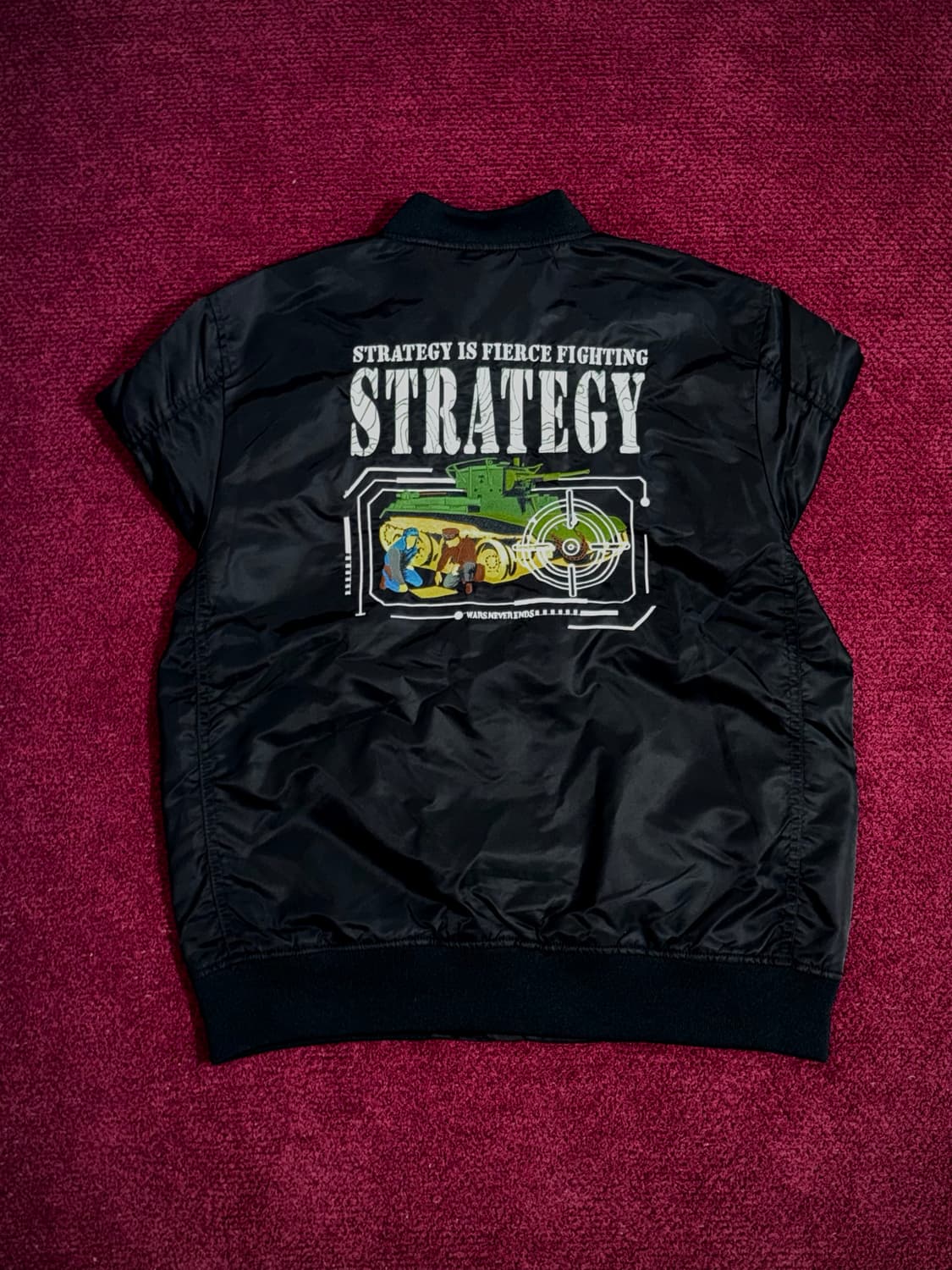 빈티지 무드 블랙 MA-1 항공점퍼 XL 상품이미지5