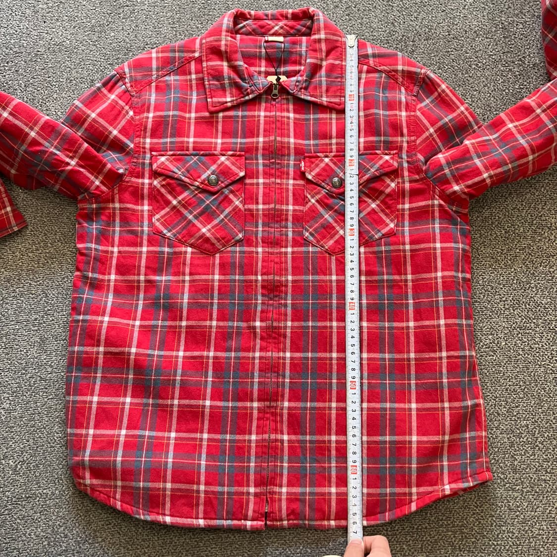 121 리바이스 누빔 셔츠 자켓 상품이미지6