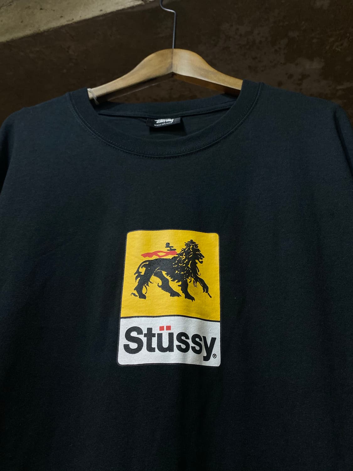 stussy 스투시 사자 중앙로고 프린팅 라운드 상품이미지3