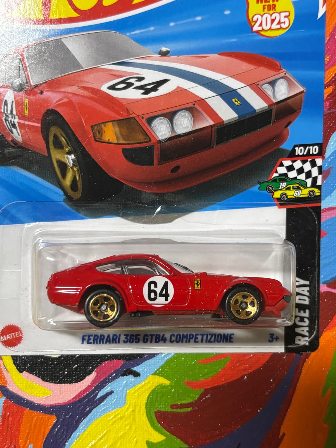 미개봉)레드) 페라리 365 gtb4 컴페티치오네 다이캐스트 인테리어소품 상품이미지4