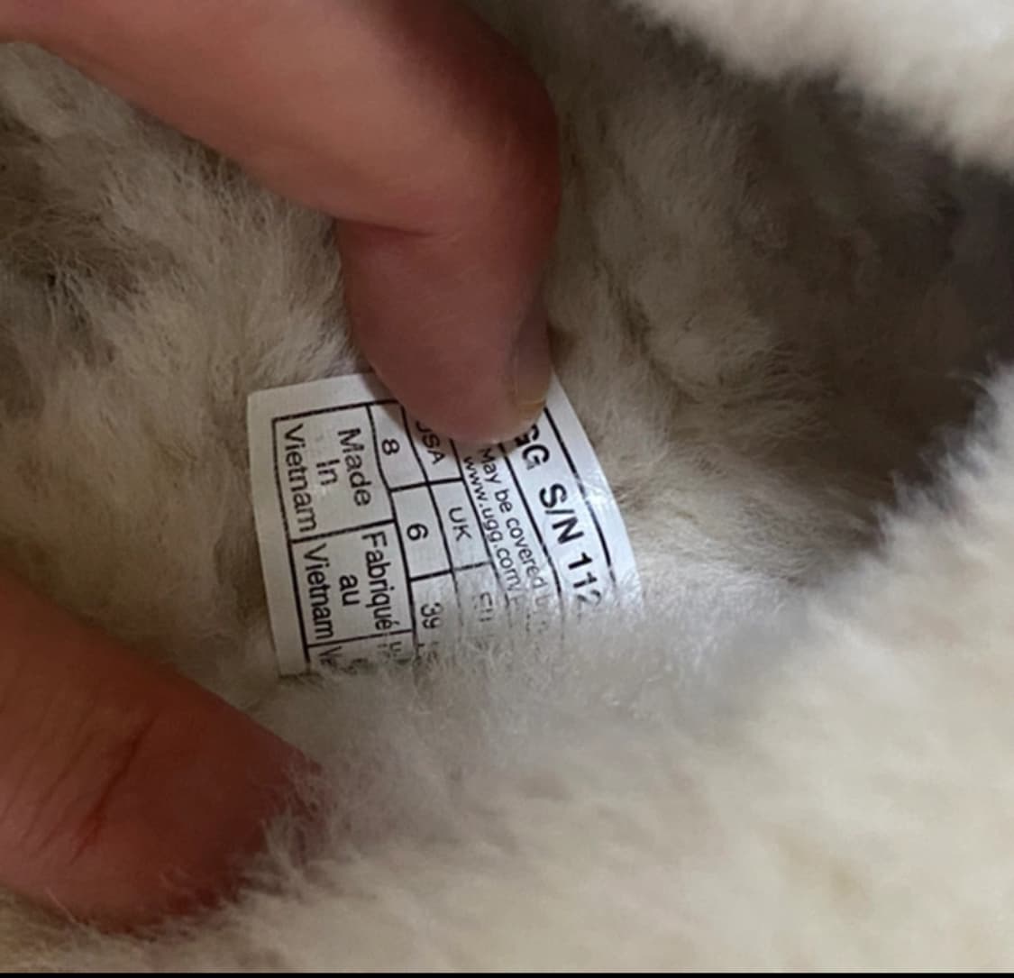 Ugg fur slide 어그 퍼 카라 플랫폼 샌들(디스케트) 상품이미지4