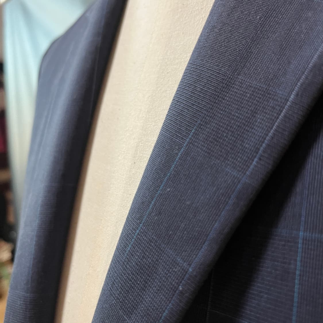 S) 폴 스미스 Made in Italy 윈도우페인 코튼 테일러드 자켓 상품이미지5